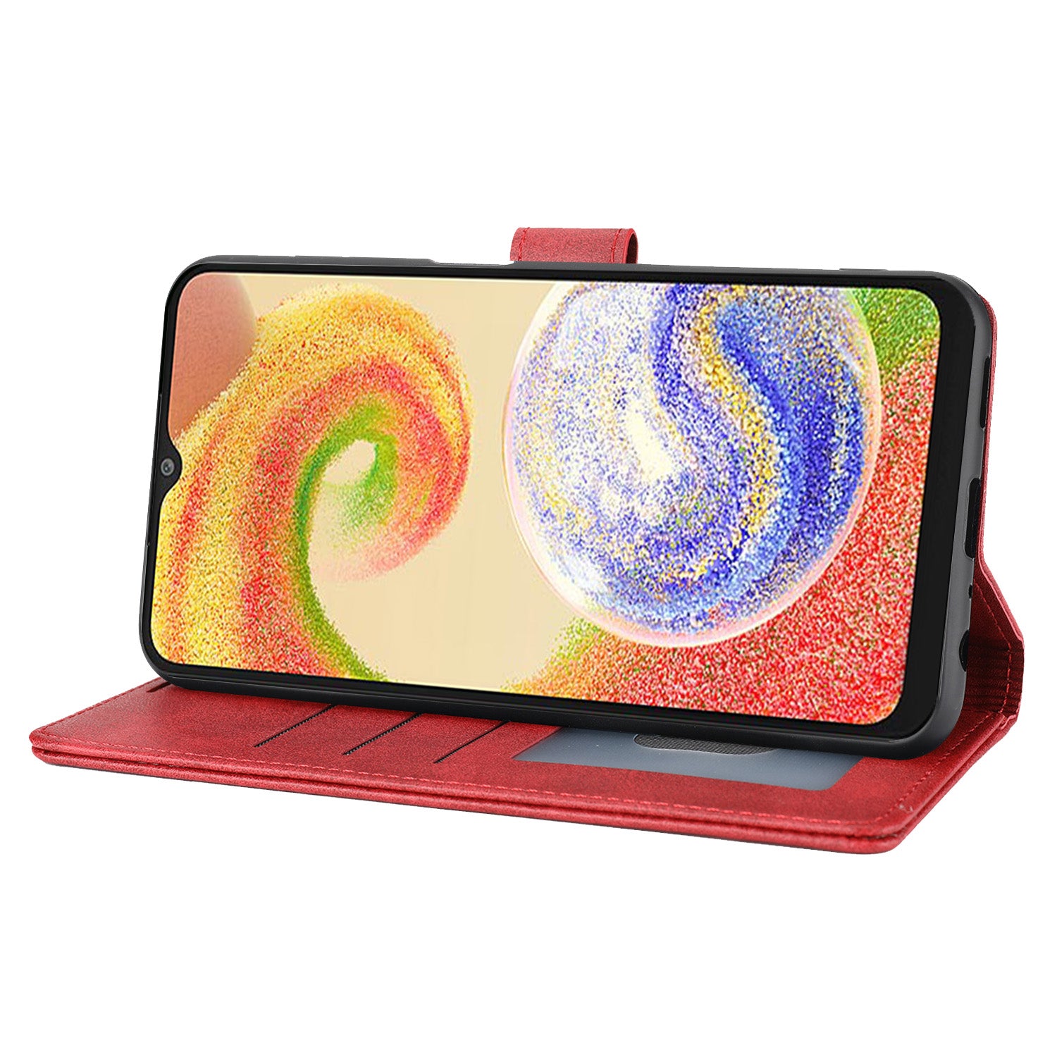 For Samsung Galaxy A04e 4G / F04 4G / M04 4G Horizontal Line PU Leather Flip Stand Case Wallet Cover For Samsung Galaxy A04e 4G / F04 4G / M04 4G Horizontal Line PU Leather Flip Stand Case Wallet Cover